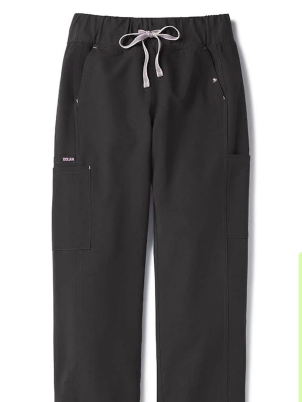 NWT Dolan Women's Charcoal Cargo Scrub Pants. Size XL.